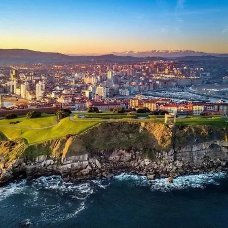 Apartamento Covadonga Gijón Exterior foto